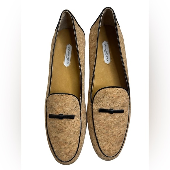 Donald J Pliner Men\'s  Loafer Shoes Natural size US12, pre-owned, gently used. main image 4